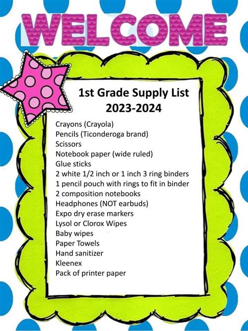 Supply List
